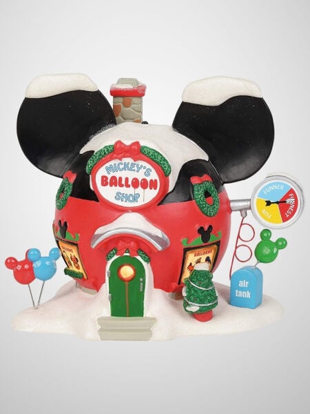 Disney Village by D56 - Mickey'nin Işıklı Balon Dükkanı (Mickey's Balloon Inflators)