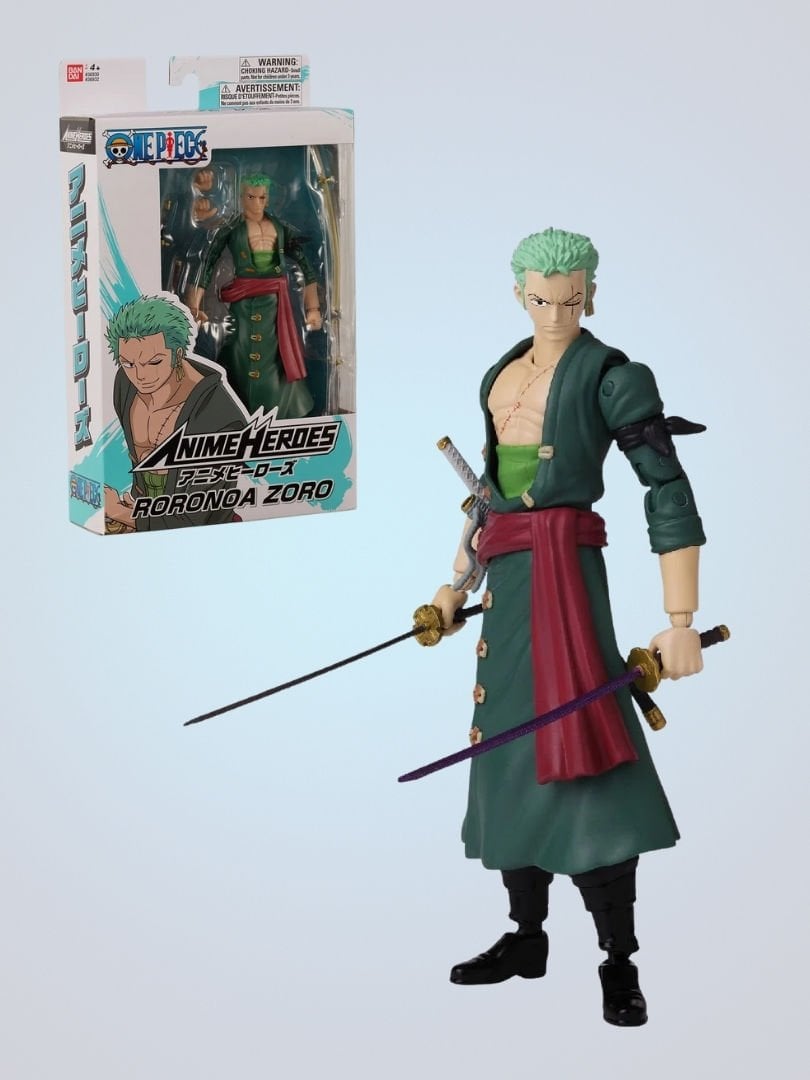 One Piece - Roronoa Zoro (Anime Heroes Series) Aksiyon Figürü