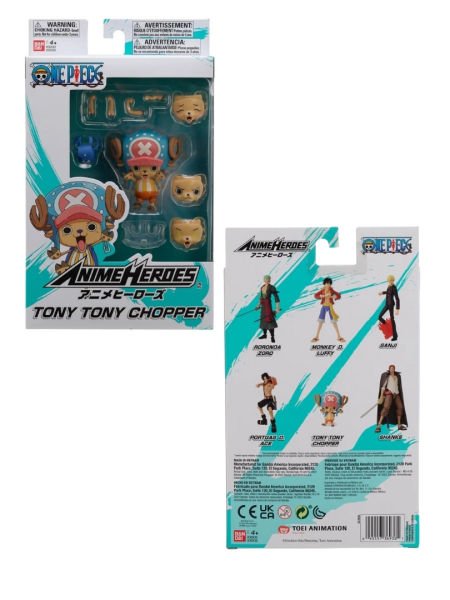 One Piece - Tony Tony Chopper (Anime Heroes Series) Aksiyon Figürü