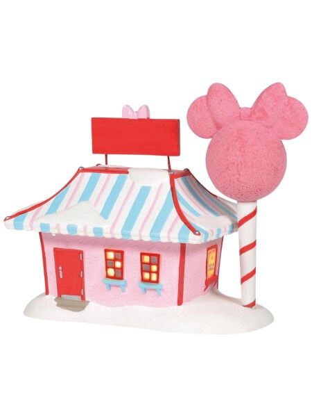 Disney Village by D56 - Minnie'nin Işıklı Pamuk Şeker Dükkanı (Minnie's Cotton Candy Shop)