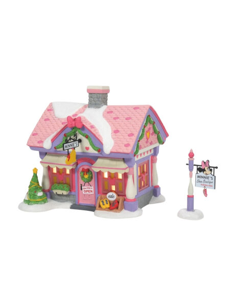 Disney Village by D56 - Minnie'nin Işıklı Ayakkabı Butiği (Minnie Mouse's Shoe Boutique)