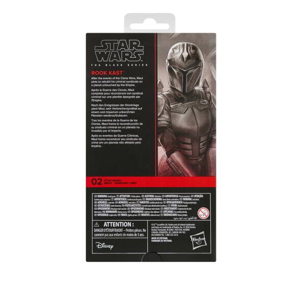 Star Wars Black Series Rook Kast, Star Wars: Maul - Shadow Lord Aksiyon Figürü