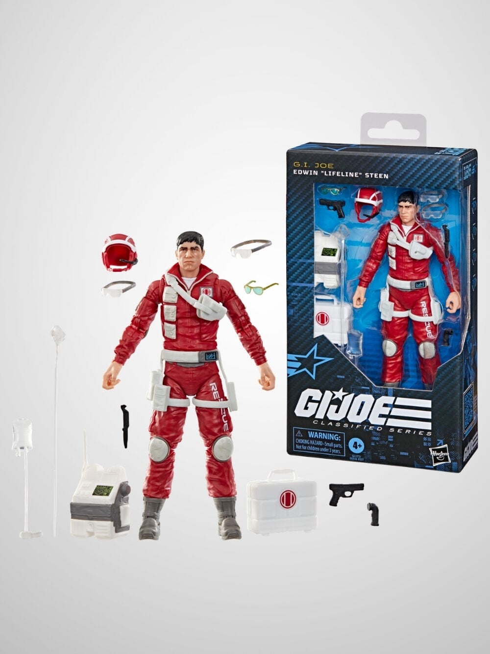 G.I. Joe Classified Series #186, Edwin “Lifeline” Steen Aksiyon Figürü