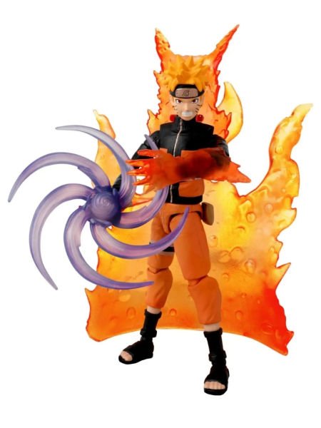 Naruto: Shippuden - Naruto Uzumaki Tailed Beast Cloak (Anime Heroes Beyond Series) Aksiyon Figür Seti