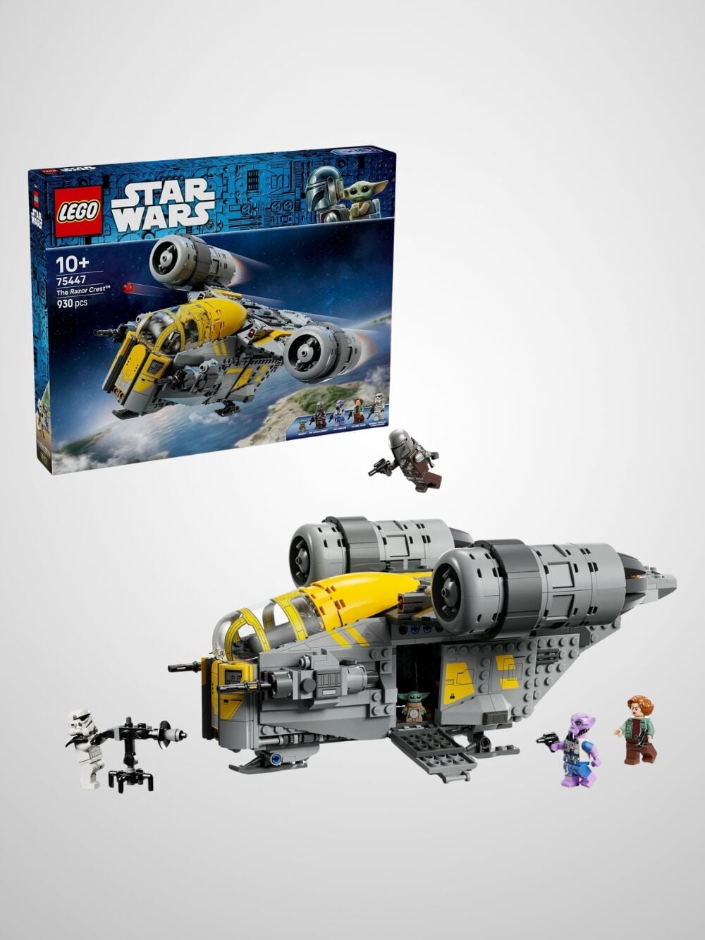 LEGO® Star Wars: The Mandalorian and Grogu Razor Crest (930 Parça)