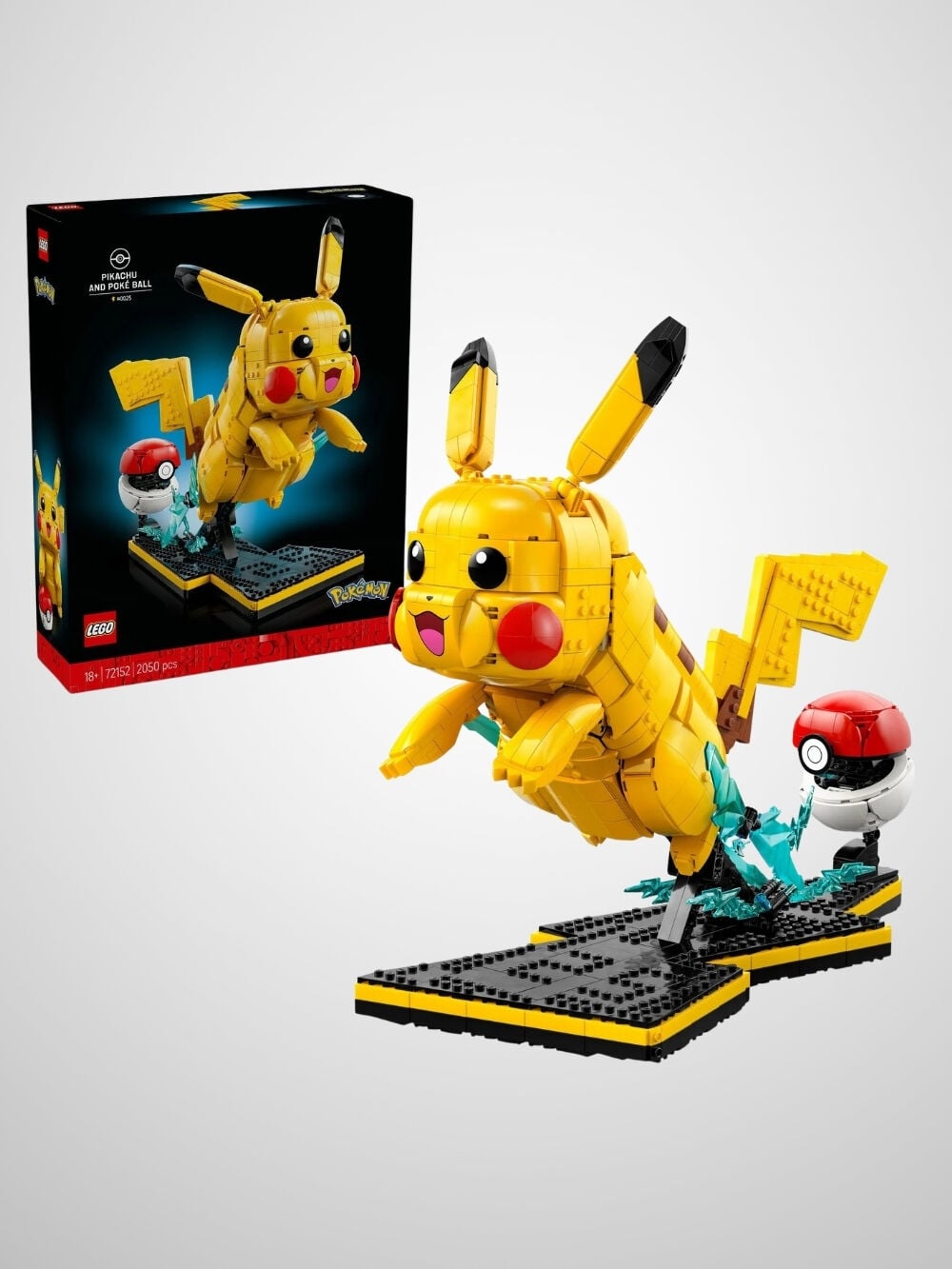 LEGO® Pokemon Pikachu ve Poke Topu (2050 Parça)