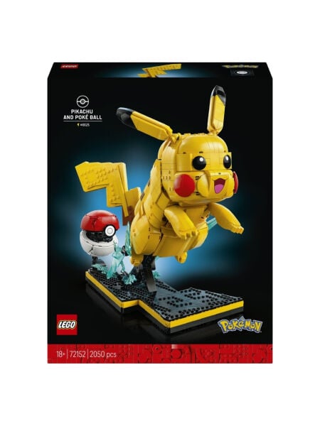 LEGO® Pokemon Pikachu ve Poke Topu (2050 Parça)