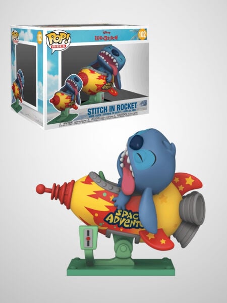 Lilo & Stitch - Stitch in Rocket Deluxe Funko Pop! Rides Figür #102