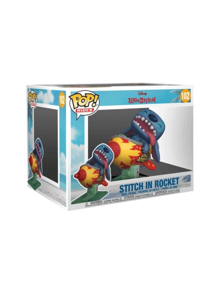 Lilo & Stitch - Stitch in Rocket Deluxe Funko Pop! Rides Figür #102