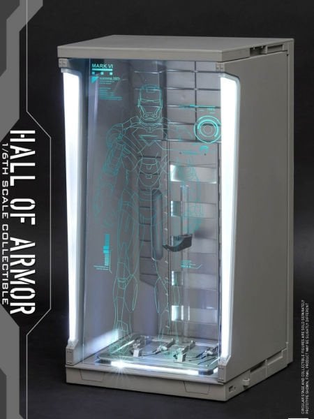 Iron Man 3 - Hall of Armor 1/6 Scale Diecast Diaroma Aksesuarı