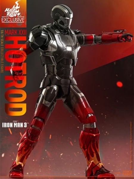 Iron Man 3 – Iron Man Mark XXII Hot Rod 1/6 Scale Diecast Koleksiyon Figürü