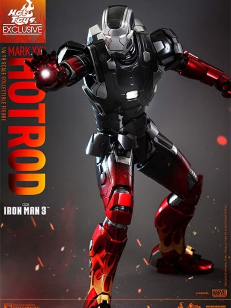 Iron Man 3 – Iron Man Mark XXII Hot Rod 1/6 Scale Diecast Koleksiyon Figürü