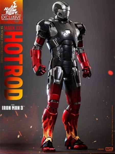 Iron Man 3 – Iron Man Mark XXII Hot Rod 1/6 Scale Diecast Koleksiyon Figürü