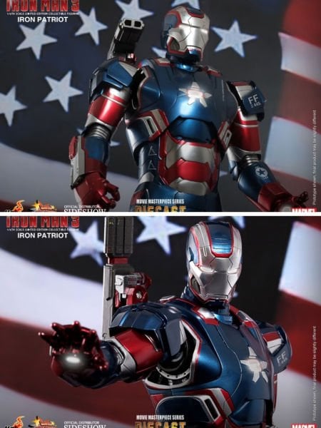 Iron Man 3 – Iron Patriot 1/6 Scale Diecast Koleksiyon Figürü