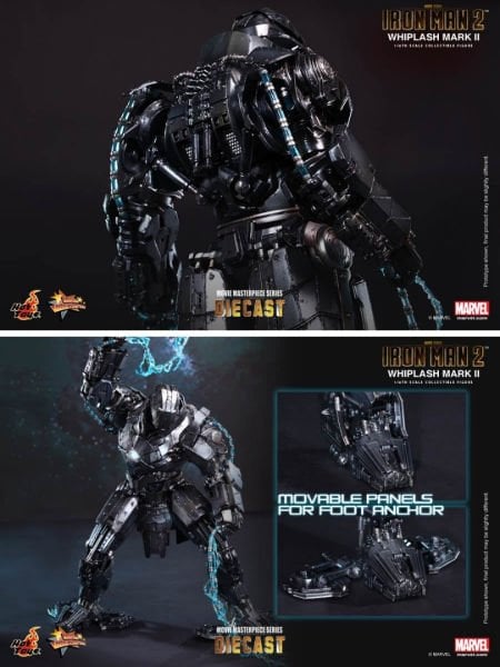 Iron Man 2 – Whiplash II 1/6 Scale Diecast Koleksiyon Figürü