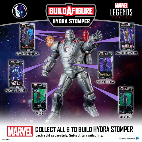 TALOS フィギュア Secret Invasion - Marvel Legends Talos (Hydra Stomper BAF)