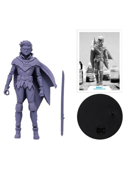 DC Multiverse: Infinite Frontier - Robin (Damian Wayne) Platinum Edition (Chase) Aksiyon Figürü