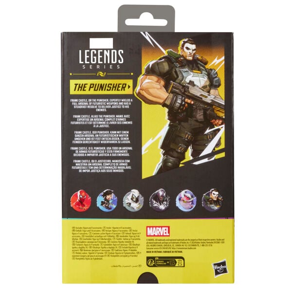 Marvel Legends Marvel Rivals The Punisher Aksiyon Figürü
