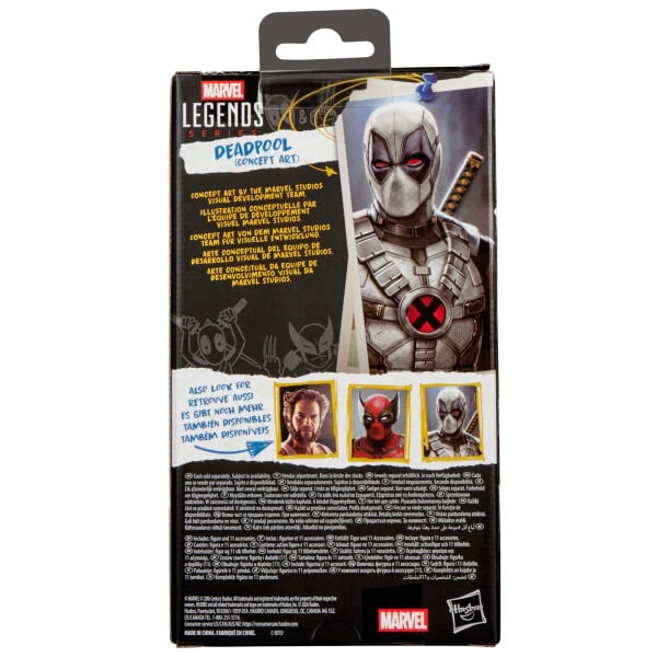 Marvel Legends Deadpool (Concept Art), Deadpool & Wolverine Aksiyon Figürü