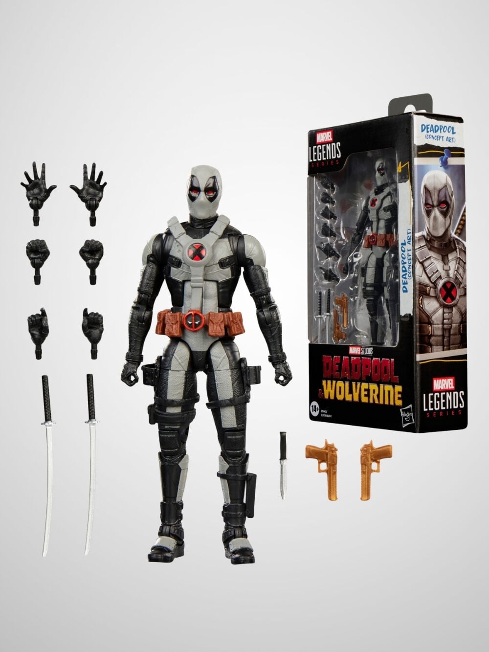 Marvel Legends Deadpool (Concept Art), Deadpool & Wolverine Aksiyon Figürü