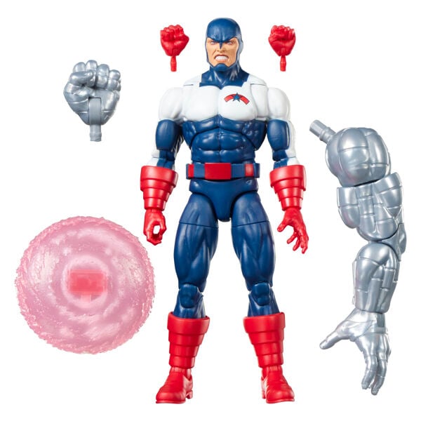 Marvel Legends U.S. Agent (Force Works), Avengers and Marvel Comics Aksiyon Figürü (Marvel's Box BAF)