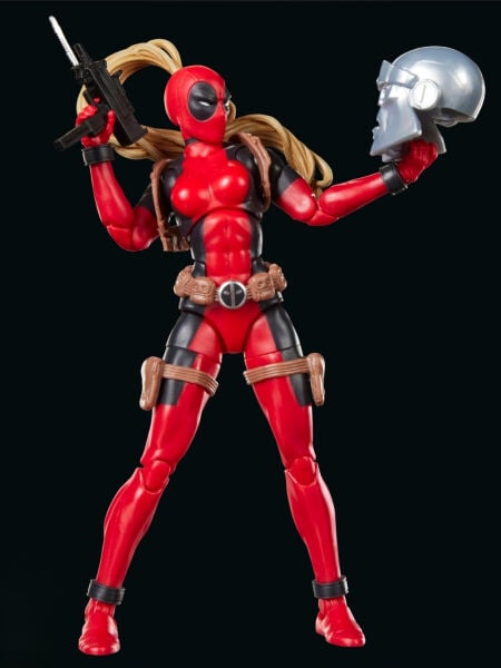 Marvel Legends Lady Deadpool, Marvel Comics Aksiyon Figürü (Marvel's Box BAF)