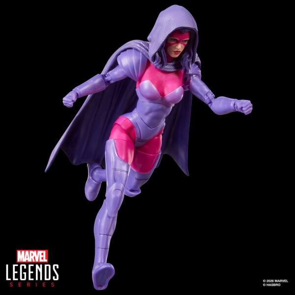 Marvel Legends Psylocke, X-Men Comics Aksiyon Figürü (Marvel's Box BAF)