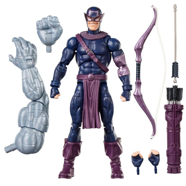 Marvel Legends Dark Avengers Hawkeye, Dark Avengers Comics Aksiyon Figürü (Marvel's Box BAF)