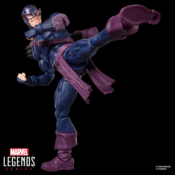 Marvel Legends Dark Avengers Hawkeye, Dark Avengers Comics Aksiyon Figürü (Marvel's Box BAF)
