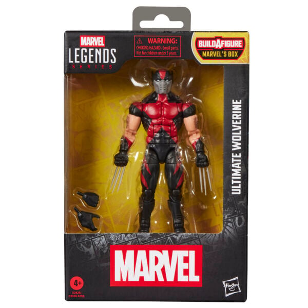 Marvel Legends Ultimate Wolverine, Ultimate Universe Comics Aksiyon Figürü (Marvel's Box BAF)