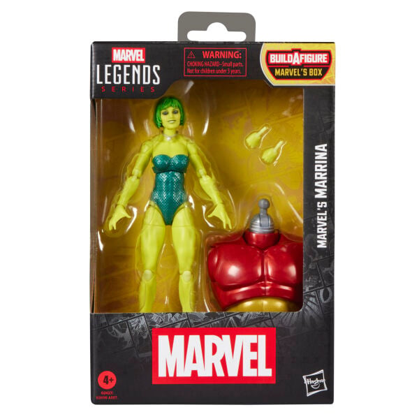 Marvel Legends Marvel's Marrina, Alpha Flight Comics  Aksiyon Figürü (Marvel's Box BAF)