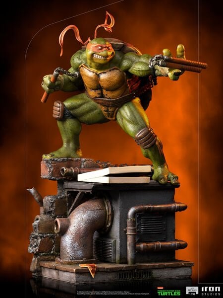 Teenage Mutant Ninja Turtles - Michelangelo 1/10 Art Scale Limited Edition Heykel