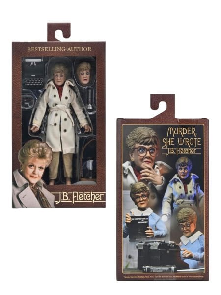 Murder, She Wrote - Jessica Fletcher Clothed Aksiyon Figürü