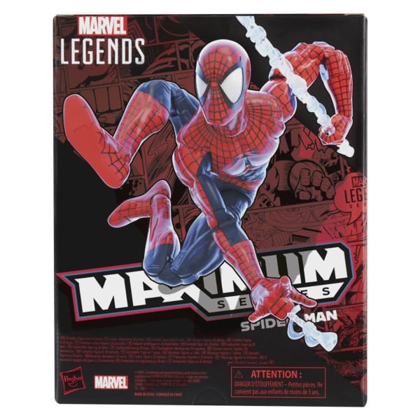 Marvel Legends Maximum Series Spider-Man (Spider-Man Comic) Aksiyon Figürü