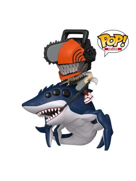 Chainsaw Man – The Movie: Reze Arc - Chainsaw Man & Beam Funko Pop! Rides Deluxe Figür #147