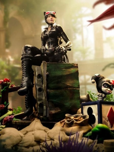 DC Comics - Catwoman Deluxe (Gotham City Sirens) 1/10 Art Scale Limited Edition Heykel