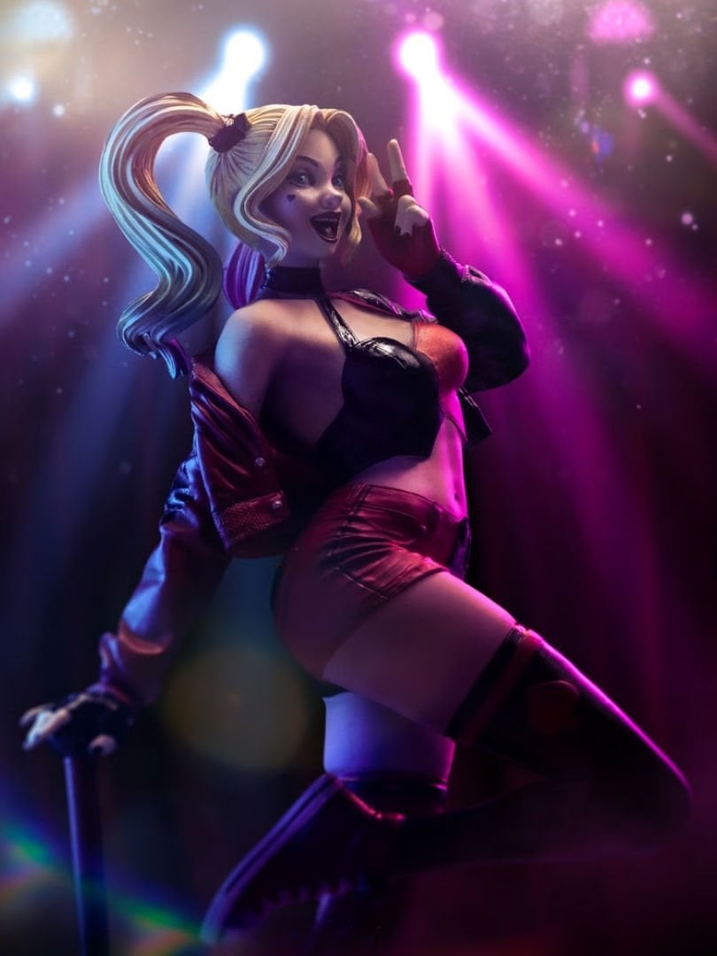 DC Comics - Harley Quinn (Gotham City Sirens) 1/10 Art Scale Limited Edition Heykel