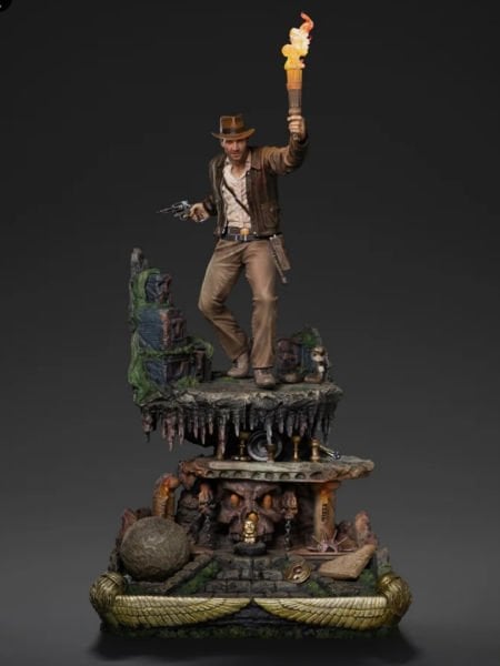 Indiana Jones - Indiana Jones Deluxe 1/10 Art Scale Limited Edition Heykel