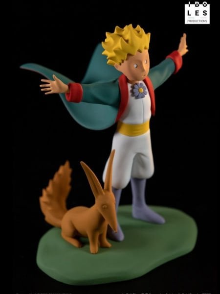 Küçük Prens (Le Petit Prince) -  Le Petit Prince et le renard Limited Edition Heykel