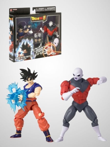 Dragon Ball Super - Goku Ultra Instinct vs Jiren Battle Set (Dragon Stars Series)