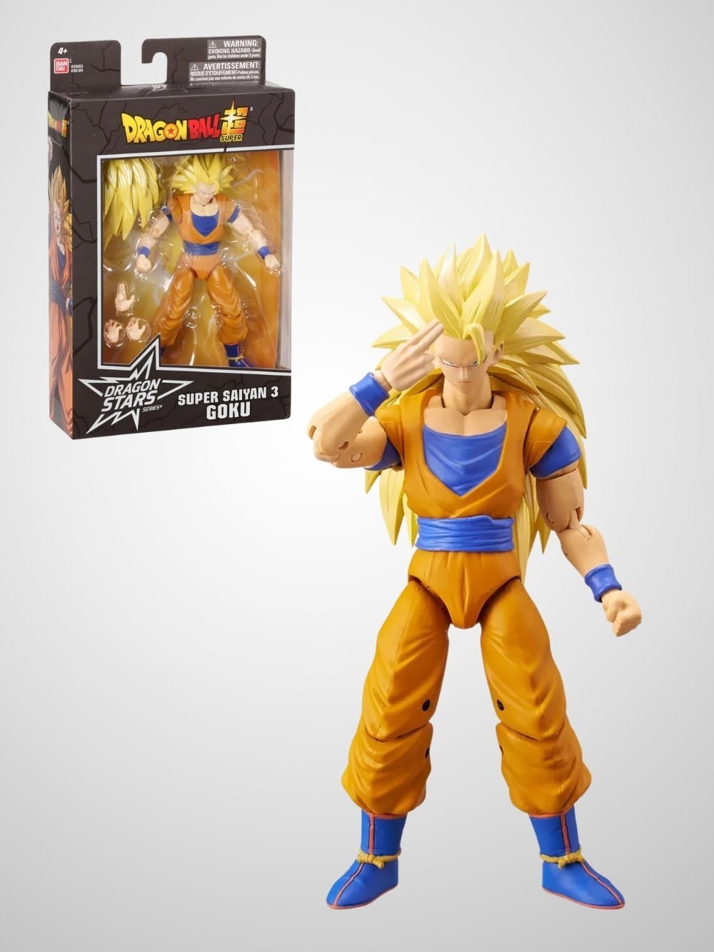 Dragon Ball Super - Super Saiyan 3 Goku (Dragon Stars Series) Aksiyon Figürü