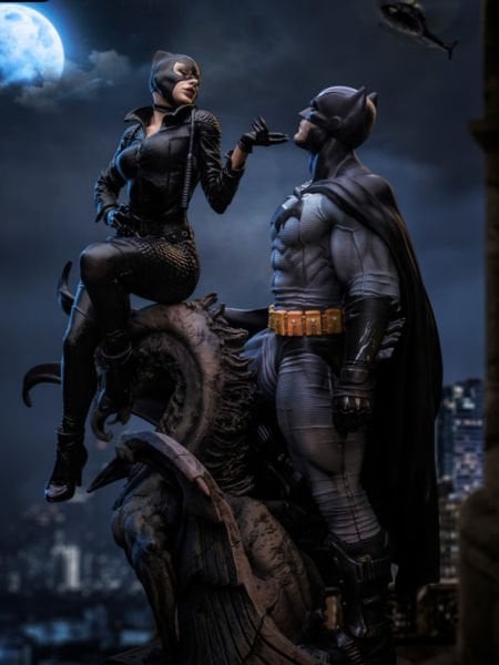 DC Comics - Batman and Catwoman Diaroma 1/6 Art Scale Limited Edition Heykel