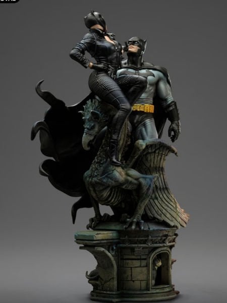 DC Comics - Batman and Catwoman Diaroma 1/6 Art Scale Limited Edition Heykel