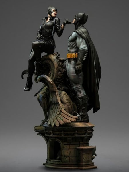 DC Comics - Batman and Catwoman Diaroma 1/6 Art Scale Limited Edition Heykel