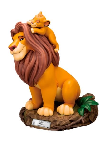 Lion King - Mufasa and Simba Master Craft Series Limited Edition Heykel