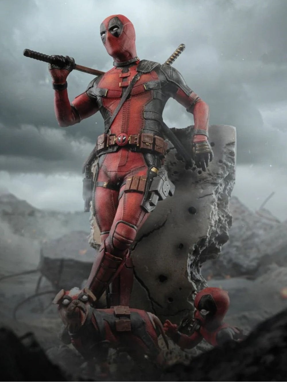 Deadpool & Wolverine - Deadpool 1/10 Art Scale Limited Edition Heykel