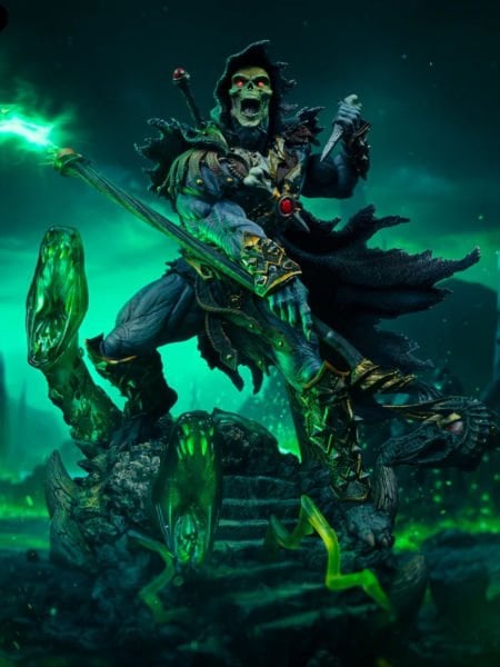 Masters of the Universe - Skeletor Unleashed Deluxe 1/10 Art Scale Limited Edition Heykel