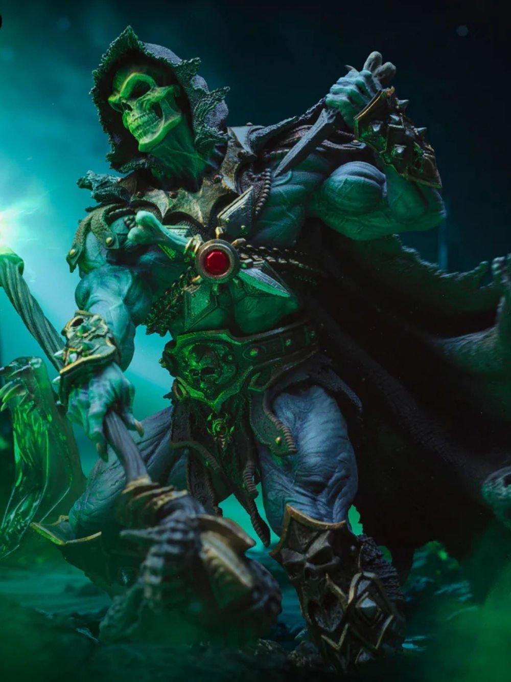 Masters of the Universe - Skeletor Unleashed Deluxe 1/10 Art Scale Limited Edition Heykel