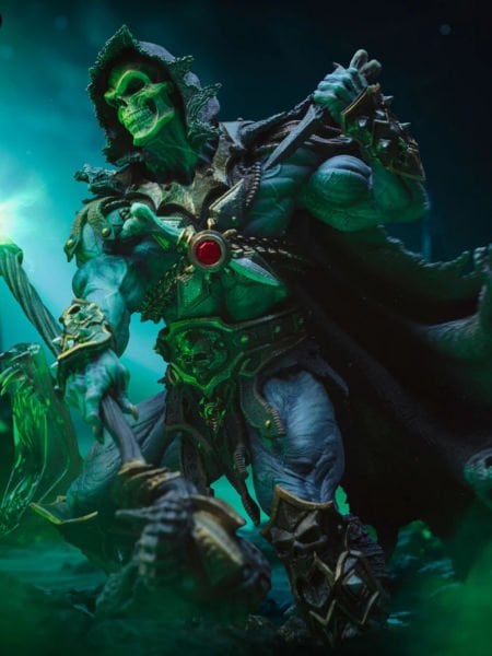 Masters of the Universe - Skeletor Unleashed Deluxe 1/10 Art Scale Limited Edition Heykel