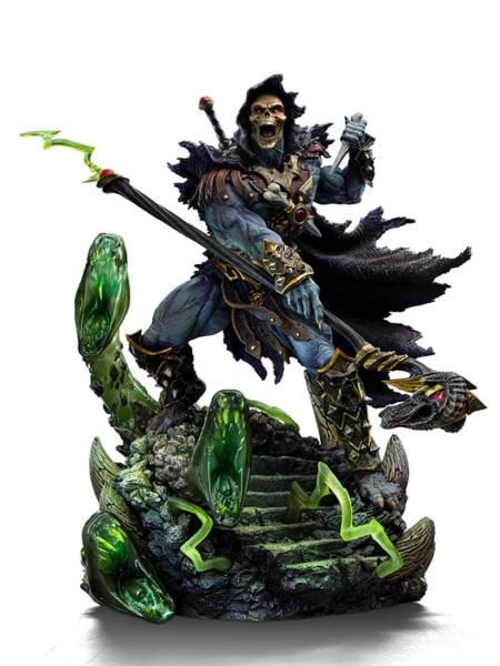 Masters of the Universe - Skeletor Unleashed Deluxe 1/10 Art Scale Limited Edition Heykel